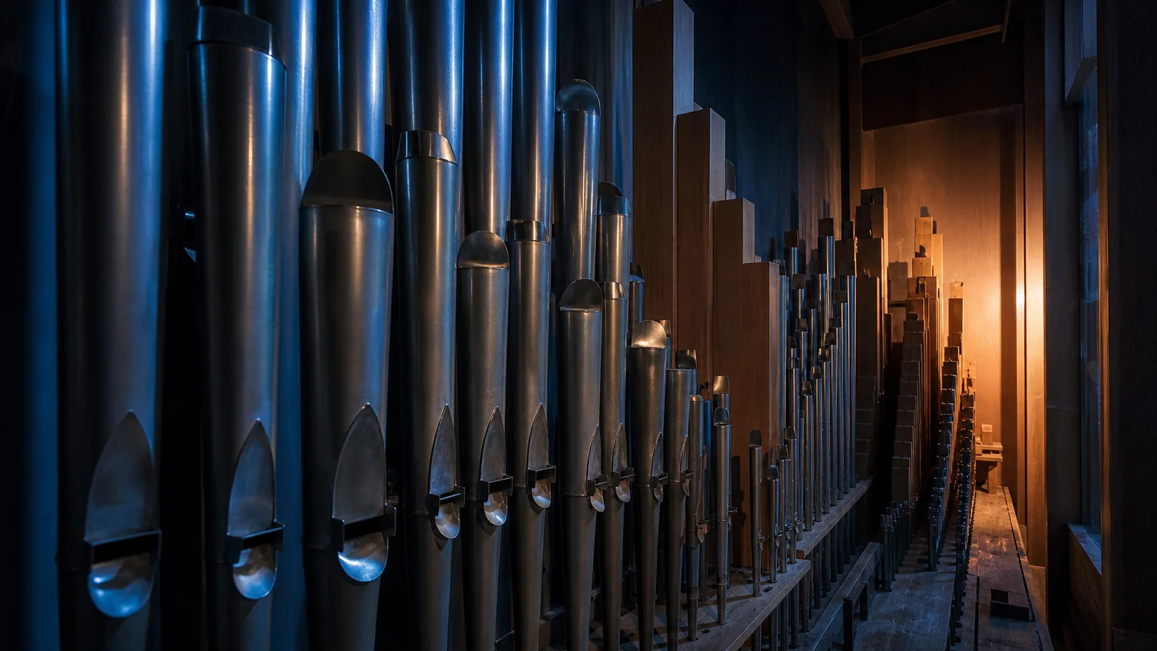 Editorial pipe-organ study accompanying Martin Ott Opus 2